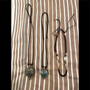 Tibetan Sterling Silver Locket Bundle